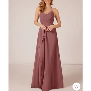 Azazie Dawn Bridesmaid Dress Size A2 Desert Rose
RN155143